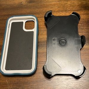 iPhone 11 protective case w/belt clip